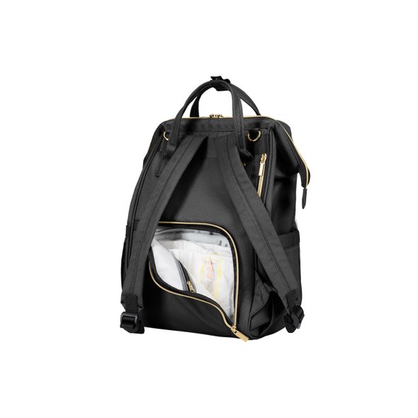 KIKKABOO PŘEBALOVACÍ BATOH SIENA BLACK & GOLD - PŘEBALOVACÍ BATOHY - KOČÁRKY A PŘÍSLUŠENSTVÍ