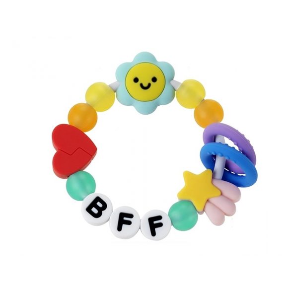 INFANTINO KOUSÁTKO SILIKONOVÉ FRIENDSHIP BFF - KOUSÁTKA - PRO DĚTI
