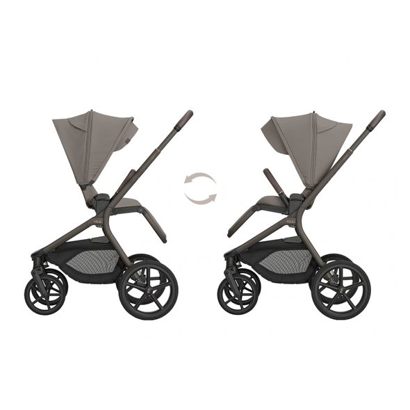 KIKKABOO KOČÁREK 2V1 GOYA PLATINUM MOCCA - DVOJKOMBINACE - KOČÁRKY A PŘÍSLUŠENSTVÍ