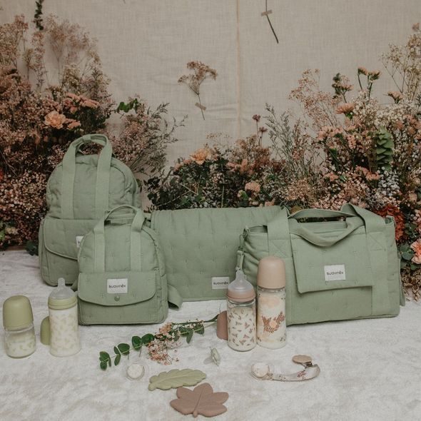 SUAVINEX SUAVINEX POETRY BATŮŽEK MALÝ - ZELENÝ - PŘEBALOVACÍ BATOHY - KOČÁRKY A PŘÍSLUŠENSTVÍ