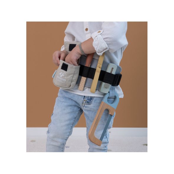 LITTLE DUTCH PÁSEK S DŘEVĚNÝM NÁŘADÍM - JAKO TATÍNEK - PRO DĚTI