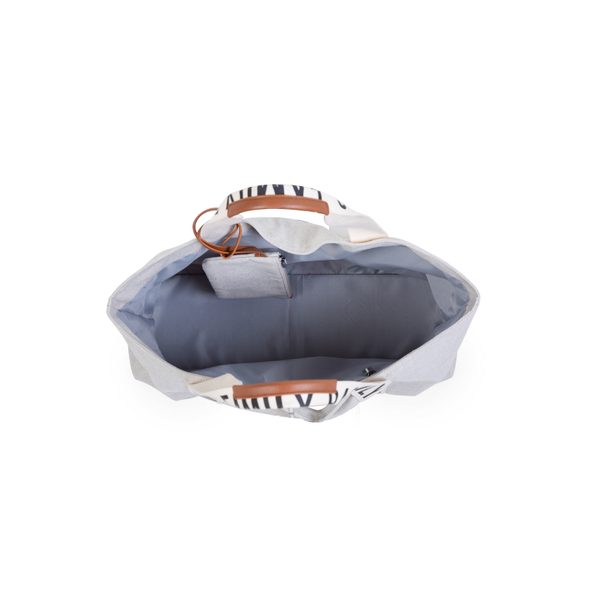 CHILDHOME CESTOVNÍ TAŠKA FAMILY BAG CANVAS OFF WHITE - PŘEBALOVACÍ TAŠKY - KOČÁRKY A PŘÍSLUŠENSTVÍ