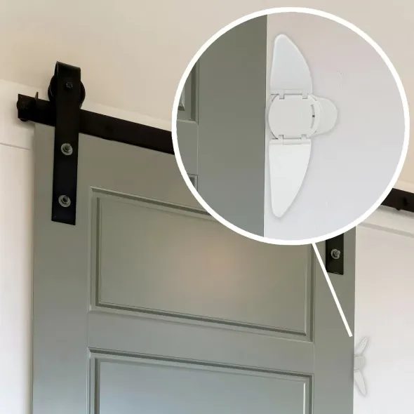 ZOPA ZÁMEK POSUVNÝCH DVEŘÍ - BEZPEČNOST DĚTÍ V DOMÁCNOSTI - KOUPÁNÍ A ZDRAVÍ