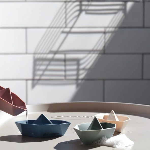 SHNUGGLE STACK AND SAIL STOHOVACÍ LODIČKY - HRAČKY DO VANY - PRO DĚTI