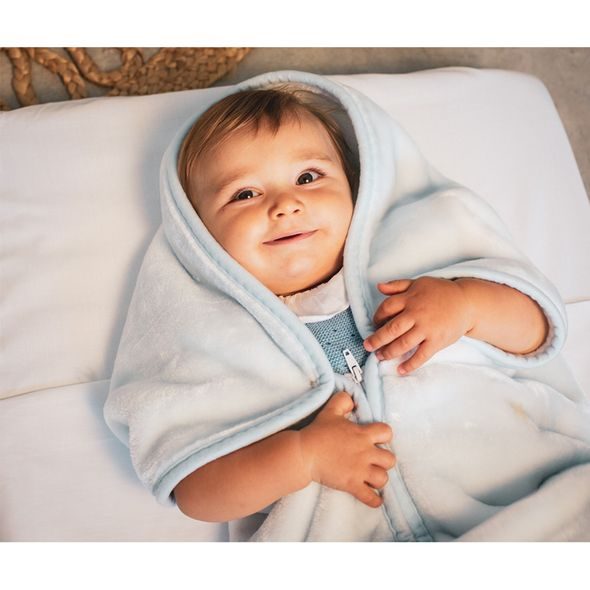 INTERBABY DEKA MEDVÍDEK 80X90 - ŠEDÁ - DĚTSKÉ DEKY PRO MIMINKA - SPINKÁNÍ