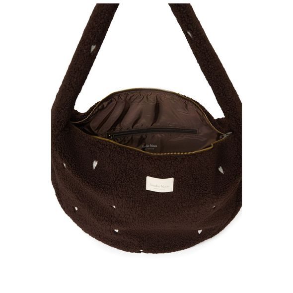 STUDIO NOOS TEDDY CROSS BODY BAG CHOCOLATE HEARTS - DOPLŇKY - PRO MAMINKY