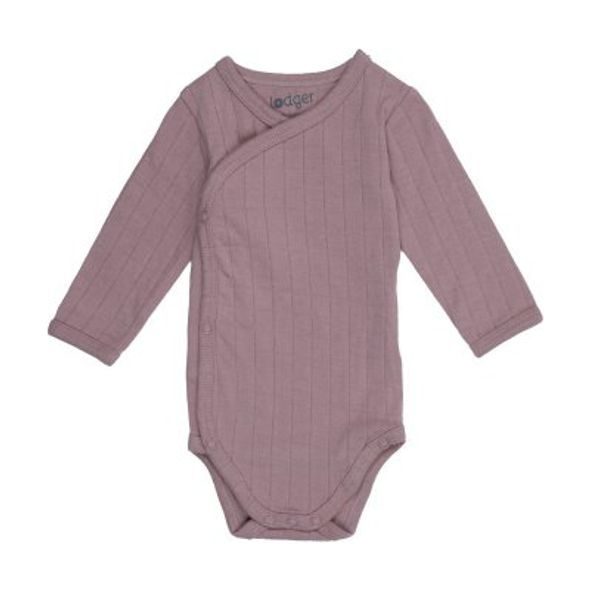 LODGER ROMPER LS SOLID ROSE 62 - BODY - PRO DĚTI
