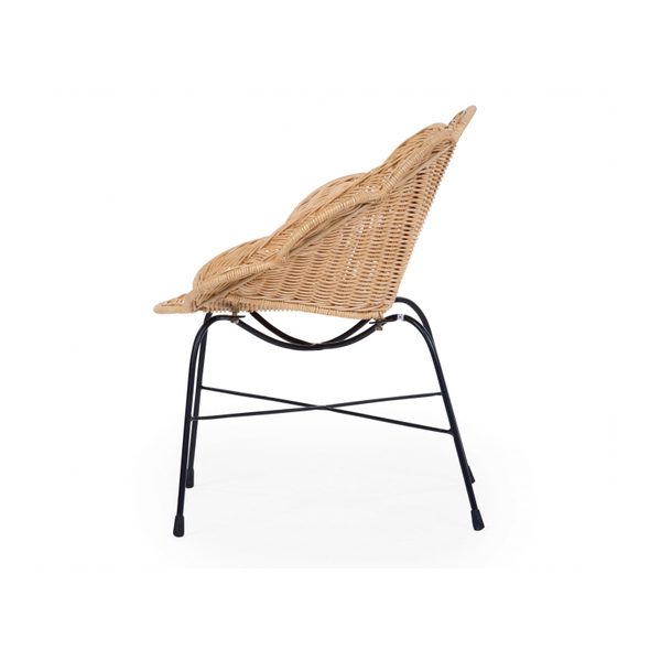 CHILDHOME KŘESLO DĚTSKÉ RATANOVÉ FLOWER - KŘESÍLKA - SPINKÁNÍ