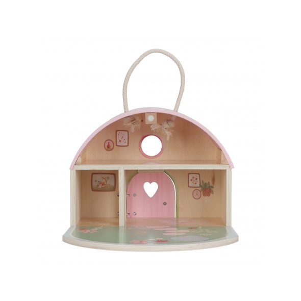 LITTLE DUTCH DOMEČEK PRO VÍLY DŘEVĚNÝ PŘENOSNÝ FAIRY GARDEN - DOMEČKY A FIGURKY - PRO DĚTI