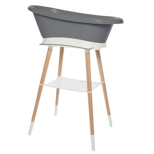 BEBE-JOU SADA VANIČKY SE STOJANEM SENSE GRIFFIN GREY / WHITE - VANIČKY PLASTOVÉ - KOUPÁNÍ A ZDRAVÍ