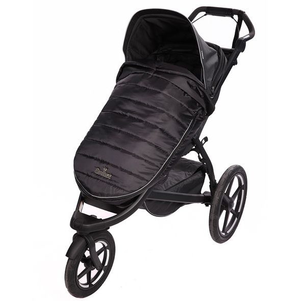 EMITEX JARNÍ NÁNOŽNÍK BLACK COMFY - FUSAKY DO KOČÁRKU - KOČÁRKY A PŘÍSLUŠENSTVÍ