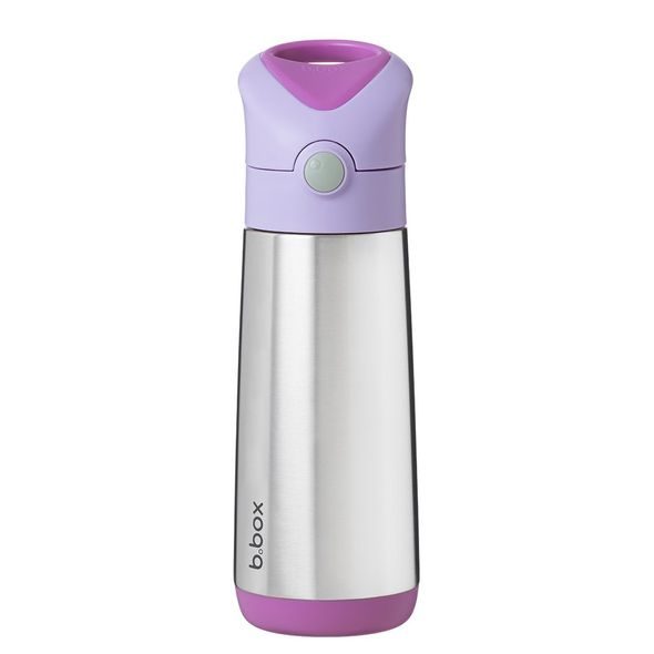 B.BOX TERMOSKA NA PITÍ S BRČKEM 500 ML - SUGAR PLUM - TERMOOBALY A TERMOSKY - KRMENÍ