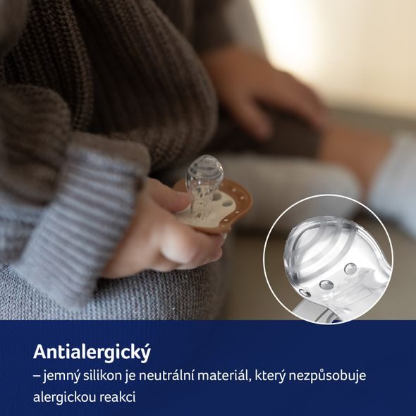 LOVI DUDLÍK SVÍTÍCÍ SILIKONOVÝ DYNAMICKÝ TEDDY LOVE 0-6M 2KS - ŠIDÍTKA A DOPLŇKY - KRMENÍ