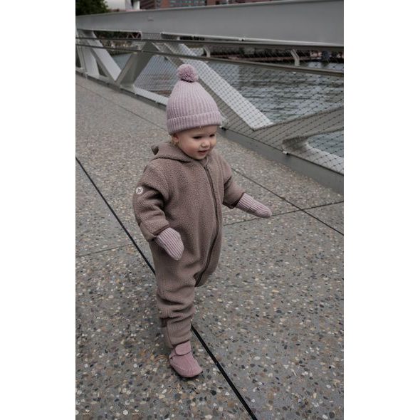 LODGER ČEPICE MERINO ROSE 3 - 6 MĚSÍCŮ - ČEPIČKY A KLOBOUČKY - PRO DĚTI