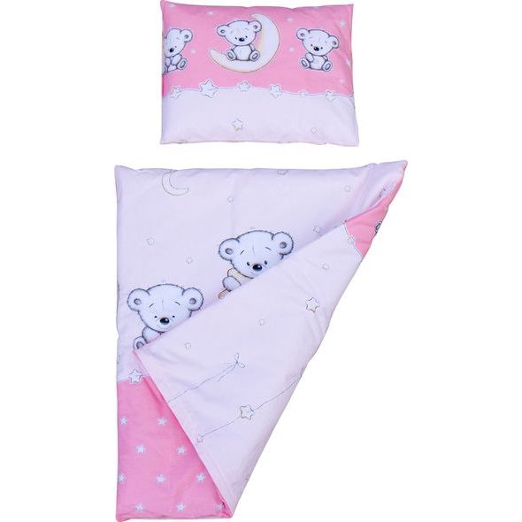 SCARLETT SET PEŘINKA A POLŠTAŘ DO KOČÁRKU SCARLETT TORO RŮŽOVÁ - VYBAVENÍ HLUBOKÉ KORBY - KOČÁRKY A PŘÍSLUŠENSTVÍ