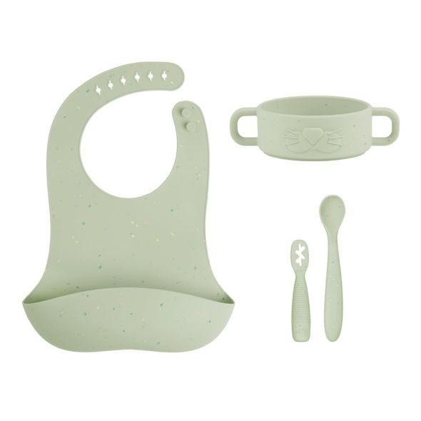 BABYMOOV SILIKONOVÁ JÍDELNÍ SADA BABY FIRST MEAL SET - VÝHODNÉ SADY - KRMENÍ