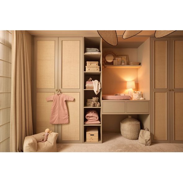 JOLLEIN KŘESLO DĚTSKÉ BEANBAG CORDUROY NATURAL - KŘESÍLKA - SPINKÁNÍ