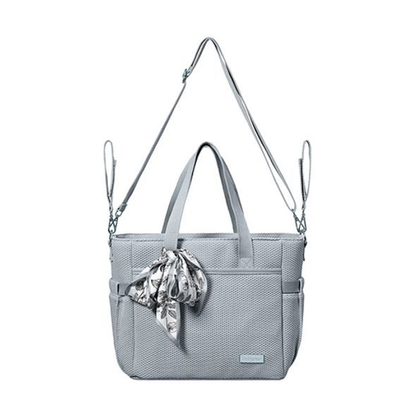 BABYONO TAŠKA PŘEBALOVACÍ CARMEN - GREY - PŘEBALOVACÍ TAŠKY - KOČÁRKY A PŘÍSLUŠENSTVÍ