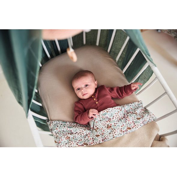 JOLLEIN PROSTĚRADLO NAPÍNACÍ 120X60 CM NOUGAT - PROSTĚRADLA - SPINKÁNÍ