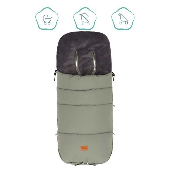 FILLIKID FUSAK ZIMNÍ KINLEY SAGE - FUSAKY DO KOČÁRKU - KOČÁRKY A PŘÍSLUŠENSTVÍ