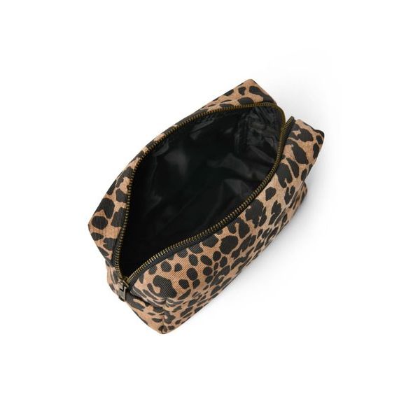 STUDIO NOOS COTTON POUCH KABELKA BROWN LEOPARD - ORGANIZÉRY A KOŠÍKY - KOČÁRKY A PŘÍSLUŠENSTVÍ