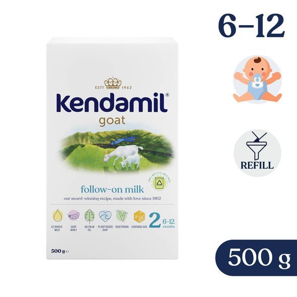 KENDAMIL KOZÍ POKRAČOVACÍ MLÉKO 2 (500 G) - KOJENECKÁ MLÉKA - KRMENÍ