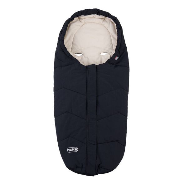 VOKSI MOVE LIGHT BLACK SOLID - FUSAKY DO KOČÁRKU - KOČÁRKY A PŘÍSLUŠENSTVÍ