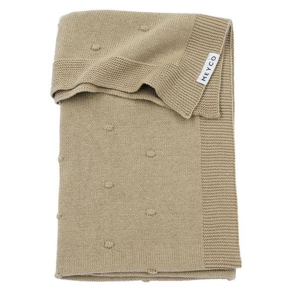 MEYCO DEKA MINI KNOTS - SAND - DĚTSKÉ DEKY PRO MIMINKA - SPINKÁNÍ