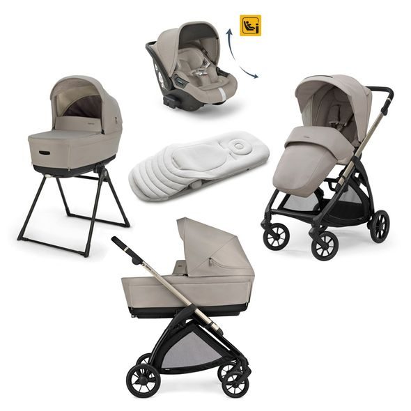 KOČÁREK INGLESINA ELECTA DARWIN RECLINE 2025 BATTERY BEIGE - KOMBINACE S PŘÍSLUŠENSTVÍM - KOČÁRKY A PŘÍSLUŠENSTVÍ