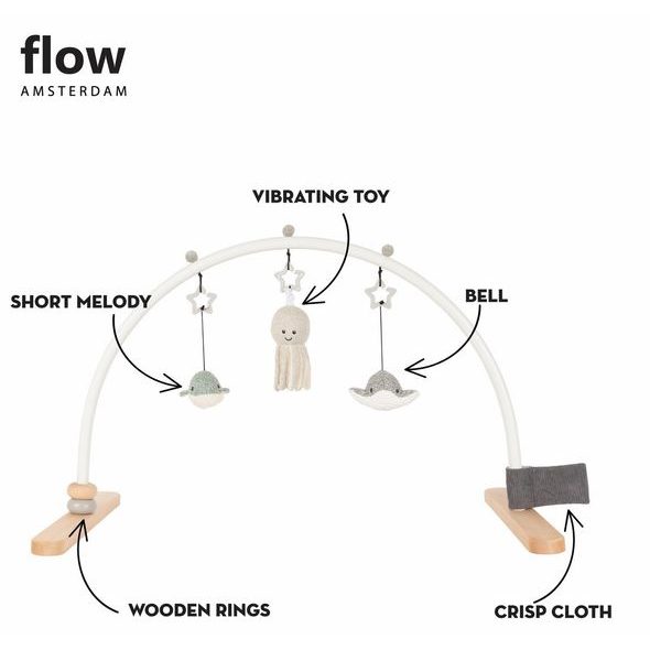 FLOW HRAZDIČKA BABY GYM OCEAN - HRAZDIČKY - PRO DĚTI