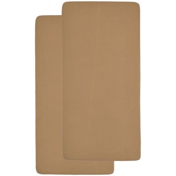 MEYCO ŽERZEJOVÉ PROSTĚRADLO 40X80/90 - TOFFEE - PROSTĚRADLA - SPINKÁNÍ