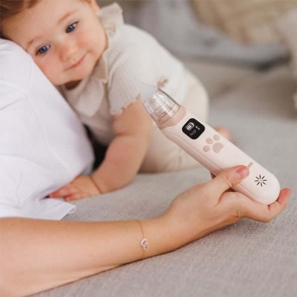 BABYONO ODSÁVAČKA NOSNÍCH HLENŮ ELEKTRONICKÁ USB NABÍJENÍ - ODSÁVAČKY HLENŮ - KOUPÁNÍ A ZDRAVÍ