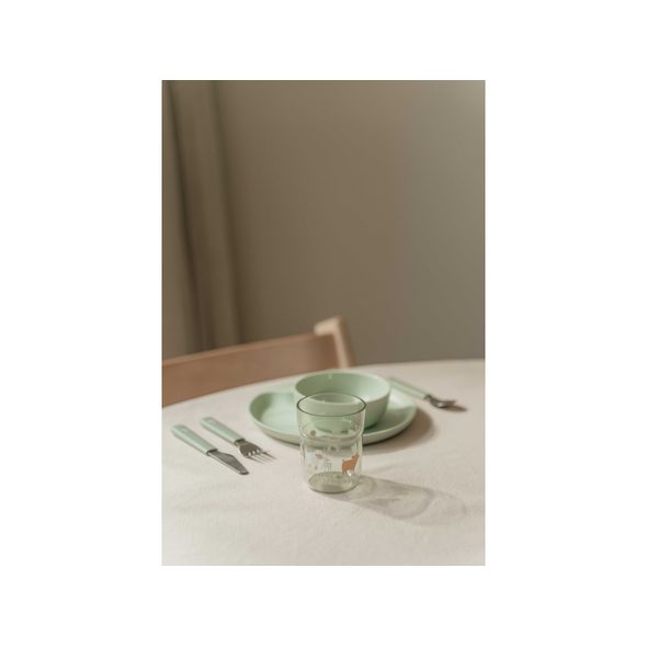 LITTLE DUTCH DĚTSKÁ JÍDELNÍ SADA 6-DÍLNÁ FARMA - VÝHODNÉ SADY - KRMENÍ