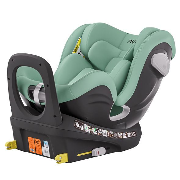 AVOVA SWAN-FIX I-SIZE 2024 LIME GREEN - AUTOSEDAČKY 0-25KG - AUTOSEDAČKY A PŘÍSLUŠENSTVÍ