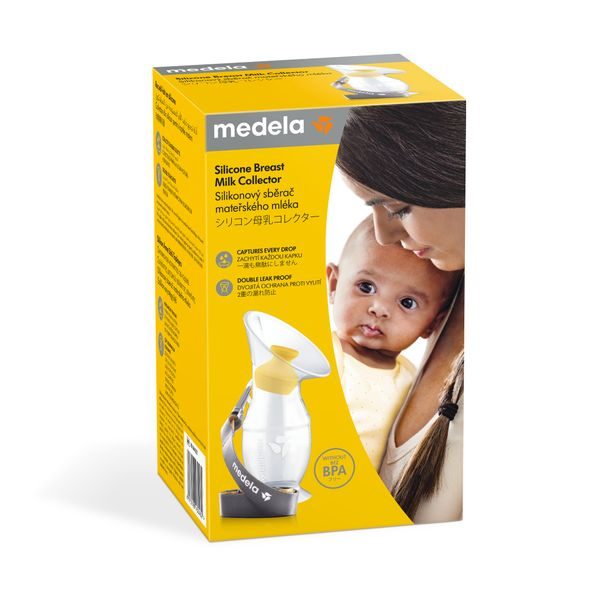 MEDELA SILIKONOVÝ SBĚRAČ MATEŘSKÉHO MLÉKA - CHRÁNIČE A TVAROVAČE BRADAVEK - PRO MAMINKY