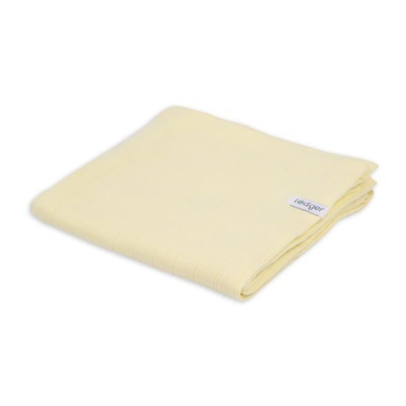 LODGER SWADDLER SOLID BUTTER 70 X 70 CM - LÁTKOVÉ PLENY ALL IN ONE - PŘEBALOVÁNÍ