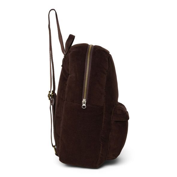 STUDIO NOOS RIB PUFFY MIDI BACKPACK - BATŮŽEK DARK BROWN - BATOHY A TAŠKY - PRO DĚTI