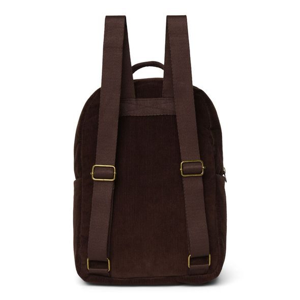 STUDIO NOOS TEDDY MIDI BACKPACK BATŮŽEK S PŘEDNÍ KAPSOU CHOCOLATE - DOPLŇKY - PRO MAMINKY