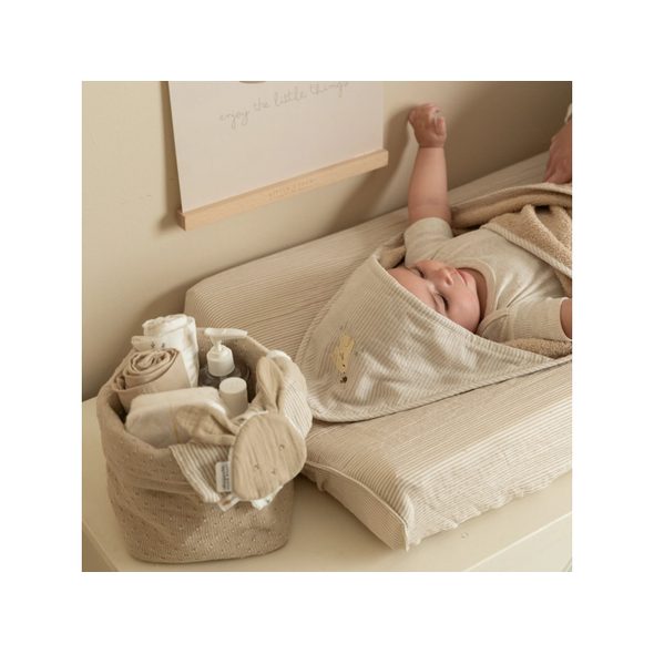 LITTLE DUTCH OSUŠKA S KAPUCÍ 75X75 CM BABY BUNNY - OSUŠKY A DĚTSKÉ ŽUPANY - KOUPÁNÍ A ZDRAVÍ