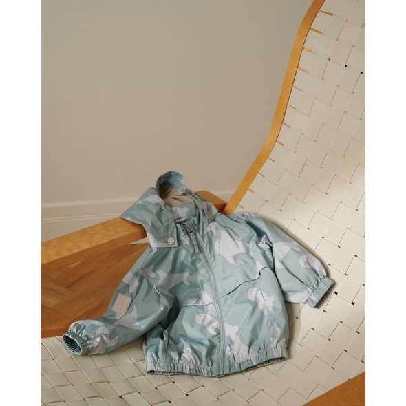 LEOKID VĚTROVKA SHELLS SEA TOT GREEN VEL. 4 - 5 LET (VEL. 104) - BUNDY - PRO DĚTI