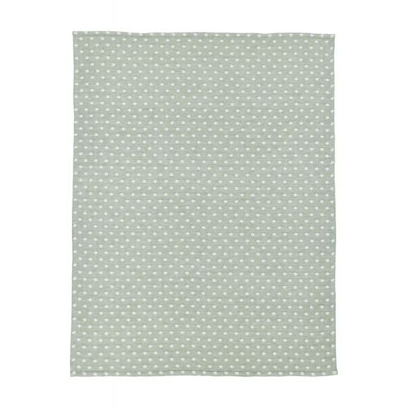 MEYCO DEKA LITTLE DOTS - FOREST GREEN - DĚTSKÉ DEKY PRO MIMINKA - SPINKÁNÍ