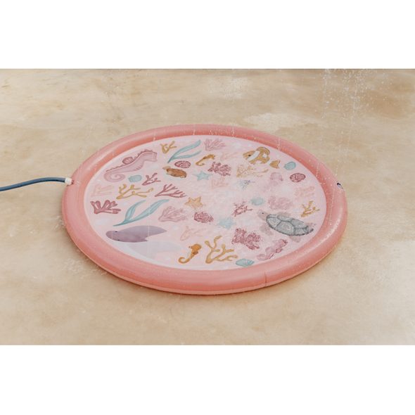 LITTLE DUTCH STŘÍKACÍ HRACÍ PODLOŽKA OCEAN DREAMS PINK - PÍSKOVIŠTĚ A BAZÉNKY - PRO DĚTI