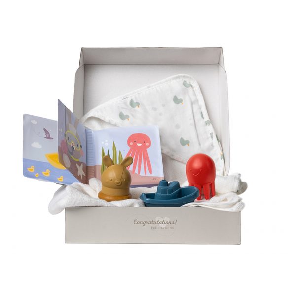 TAF TOYS SADA HRAČEK DO KOUPELE S OSUŠKOU - HRAČKY DO VANY - PRO DĚTI