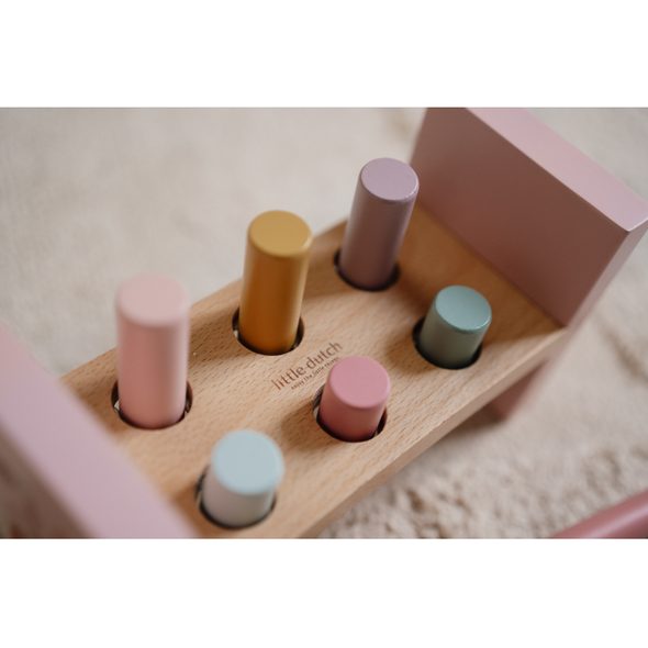 LITTLE DUTCH ZATLOUKAČKA DŘEVĚNÁ FAIRY GARDEN - MOTORICKÉ A HRY - PRO DĚTI