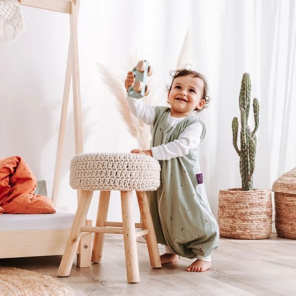 TRÄUMELAND LEHKÝ SPACÍ PYTEL „TO GO“ LITTLE FARM BLAU 92 - SPACÍ PYTLE - SPINKÁNÍ