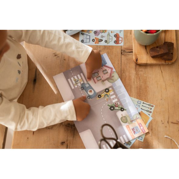 LITTLE DUTCH KNÍŽKA SE SAMOLEPKAMI DOPRAVA JIM - LITTLE DUTCH - PRO DĚTI