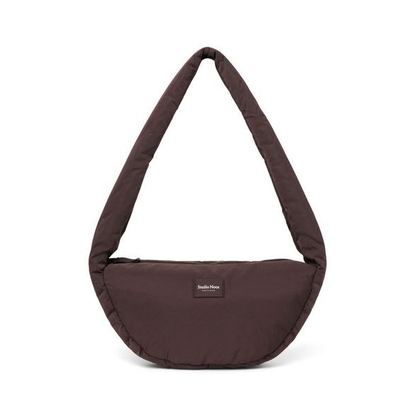 STUDIO NOOS PUFFY MINI CROSS BODY BAG BROWN - ORGANIZÉRY A KOŠÍKY - KOČÁRKY A PŘÍSLUŠENSTVÍ