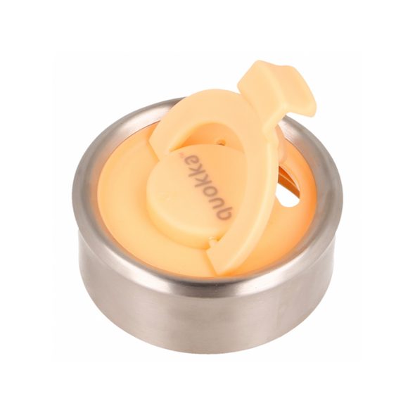 QUOKKA NEREZOVÝ TERMOHRNEK SE SÍTKEM BOOST APRICOT ORANGE 400 ML - TERMOOBALY A TERMOSKY - KRMENÍ