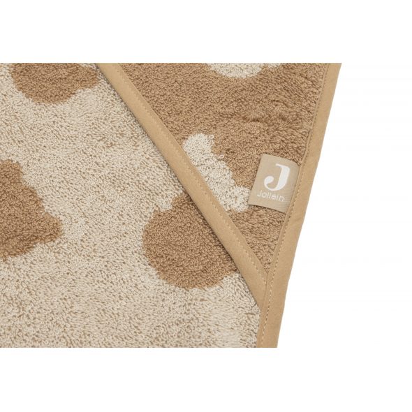 JOLLEIN OSUŠKA S KAPUCÍ FROTÉ 75X75 CM JACQUARD TEDDY BEAR - OSUŠKY A DĚTSKÉ ŽUPANY - KOUPÁNÍ A ZDRAVÍ