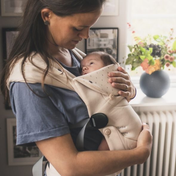 BESAFE IZI HAVEN NEWBORN ANTHRACITE FOREST - ERGONOMICKÁ NOSÍTKA - NOŠENÍ & SPORT